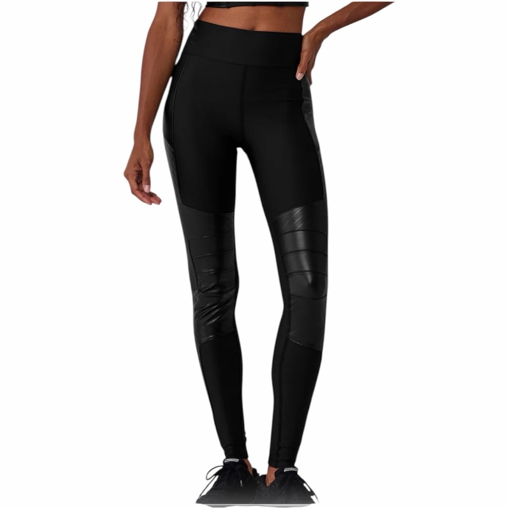 ALO YOGA Airlift Winter Warm High-Waist Supermoto Leggings size Medium (NWT)